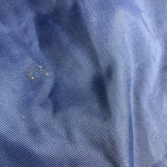 Vintage Nike Jacket Men's Large Blue & Black Half Zip Pull Over Puffer Pockets - Picture 2 of 15